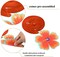 30 Pcs Hawaiian Tropical Luau Birthday Party Hanging Swirls Hibiscus Flower Foil Ceiling Decorations for Summer Tiki Cocktail Beach Decoration Supplies